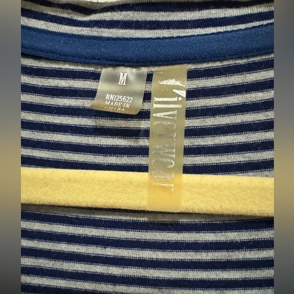 Silverwear - Blue / Gray Striped tunic top - Size M - Picture 5 of 8